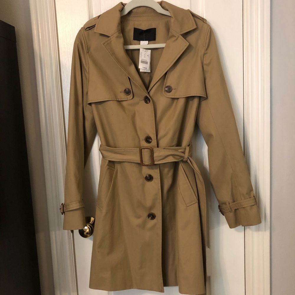 J. Crew NWT classic trench coat
